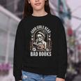 Good Girls Read Bad Books Youth Crewneck Sweatshirt