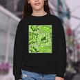 Green Comic Book Green Graphic Youth Crewneck Sweatshirt