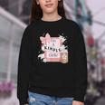 I'm A Kindle Girlie Book Lover Bookish Youth Crewneck Sweatshirt