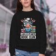 Introverted Book Club Reading Lover Cow Youth Crewneck Sweatshirt
