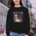 Introverted Romance Unapologetically Anti-Social Book Club Youth Crewneck Sweatshirt