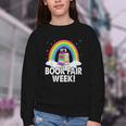 It's Book Fair Week Librarian Library Literacy Reading Youth Crewneck Sweatshirt