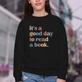 It's A Good Day To Read A Book Books Library Reading Youth Crewneck Sweatshirt It's A Good Day To Read A Book Books Library Reading Youth Crewneck Sweatshirt