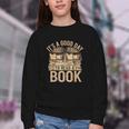 It’s a Good Day To Read a Book Lovers Library Reading Youth Crewneck Sweatshirt