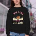 Just a Girl Who Loves Books African American Book Nerd Lover Youth Crewneck Sweatshirt