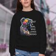 Just a Girl Who Loves Books Youth Crewneck Sweatshirt Just a Girl Who Loves Books Youth Crewneck Sweatshirt
