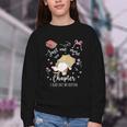 Just One More Chapter I Read Past My Bedtime Cat Book Lover Youth Crewneck Sweatshirt