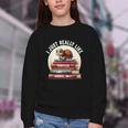 I Just Really Like Turtles And Books OK Turtle Reading Youth Crewneck Sweatshirt I Just Really Like Turtles And Books OK Turtle Reading Youth Crewneck Sweatshirt