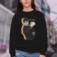 Kids Bruce Lee Photo From Fighting Method Book Kids Youth Crewneck Sweatshirt