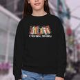 If You Know You Know 6 7 Six Seven Meme Floral Book Lover Youth Crewneck Sweatshirt