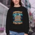 Librarian Book Lover Library Librarian Youth Crewneck Sweatshirt