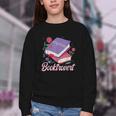 Literary Reading Book Introvert Booktrovert Reading Youth Crewneck Sweatshirt