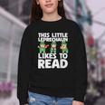 This Little Leprechaun Likes To Read St Patrick's Day Book Youth Crewneck Sweatshirt This Little Leprechaun Likes To Read St Patrick's Day Book Youth Crewneck Sweatshirt