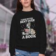 I Look Better Bent Over A Book Book Lover Youth Crewneck Sweatshirt I Look Better Bent Over A Book Book Lover Youth Crewneck Sweatshirt