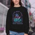 I Look Better Bent Over A Book Smut Reader Bookish Youth Crewneck Sweatshirt