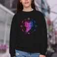 Magic Bi-Pride Book Of Cosmic Energy Youth Crewneck Sweatshirt