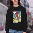 Marvel Comics Deadpool Vintage Book Art Youth Crewneck Sweatshirt Marvel Comics Deadpool Vintage Book Art Youth Crewneck Sweatshirt