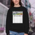 Meine Jugendweihe Guest Book Colourful Wir Waren Dabei MäDchen German Youth Crewneck Sweatshirt
