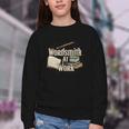 Wordsmith At Work Vintage Writer & Author Pen Book Lover Youth Crewneck Sweatshirt Wordsmith At Work Vintage Writer & Author Pen Book Lover Youth Crewneck Sweatshirt
