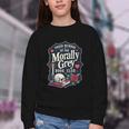 Morally Grey Merch Dark Romance Romantasy Smutty Book Lover Youth Crewneck Sweatshirt