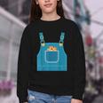 Mouse Halloween Costume Book Cookie Teacher Student Youth Crewneck Sweatshirt