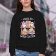 I Have No Shelf Control Ghost Reading Books Pun Youth Crewneck Sweatshirt I Have No Shelf Control Ghost Reading Books Pun Youth Crewneck Sweatshirt