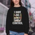 I Have No Shelf Control Read Book Reading Librarian Youth Crewneck Sweatshirt I Have No Shelf Control Read Book Reading Librarian Youth Crewneck Sweatshirt