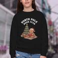 North Pole Book Club Gingerbread Christmas Reading Youth Crewneck Sweatshirt North Pole Book Club Gingerbread Christmas Reading Youth Crewneck Sweatshirt