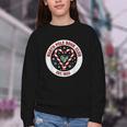 North Pole Book Club Shirt Candy Cane Christmas Youth Crewneck Sweatshirt