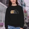 One More Chapter Sign Language Deaf Reading Book Lover Youth Crewneck Sweatshirt