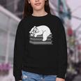 Polar Bear Reading Book Pajama Sleep Youth Crewneck Sweatshirt Polar Bear Reading Book Pajama Sleep Youth Crewneck Sweatshirt