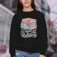 Rather Be Reading Book Lover Stack Youth Crewneck Sweatshirt Rather Be Reading Book Lover Stack Youth Crewneck Sweatshirt