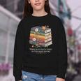 There Is No Such Thing As Too Many Books Reading Youth Crewneck Sweatshirt
