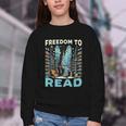 Read Banned Books Bookworm Book Lover Reading Literature Youth Crewneck Sweatshirt