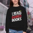 I Read Banned Books Defiant And Bold Youth Crewneck Sweatshirt I Read Banned Books Defiant And Bold Youth Crewneck Sweatshirt