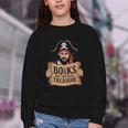 Read Book Reader Library Reading Librarian Pirate Bookworm Youth Crewneck Sweatshirt Read Book Reader Library Reading Librarian Pirate Bookworm Youth Crewneck Sweatshirt