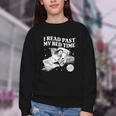 I Read Past My Bedtime Late Night Readers Book Club Youth Crewneck Sweatshirt