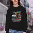 Read My Shirt Day For Kids Boy Girls i Will Read Book Youth Crewneck Sweatshirt