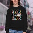 Readers Are Leaders Reading Book Lovers Teacher Women Kids Youth Crewneck Sweatshirt Readers Are Leaders Reading Book Lovers Teacher Women Kids Youth Crewneck Sweatshirt