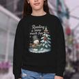 Reading Is Snow Much Fun Christmas Books Snowman Bookworm Youth Crewneck Sweatshirt Reading Is Snow Much Fun Christmas Books Snowman Bookworm Youth Crewneck Sweatshirt