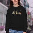 Reindeer Reading Books Christmas Library Classroom Youth Crewneck Sweatshirt Reindeer Reading Books Christmas Library Classroom Youth Crewneck Sweatshirt