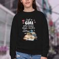 Retro Just A Girl Who Love Dogs Books And Coffee Bookworm Youth Crewneck Sweatshirt Retro Just A Girl Who Love Dogs Books And Coffee Bookworm Youth Crewneck Sweatshirt