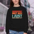 Retro Superheroes Art Graphic Novels Vintage Comic Books Youth Crewneck Sweatshirt Retro Superheroes Art Graphic Novels Vintage Comic Books Youth Crewneck Sweatshirt