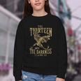 Retro Vintage The Thirteen Until The Darkness Claims Us Book Youth Crewneck Sweatshirt Retro Vintage The Thirteen Until The Darkness Claims Us Book Youth Crewneck Sweatshirt