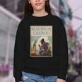 Robinson Crusoe Book Cover 1920 Youth Crewneck Sweatshirt