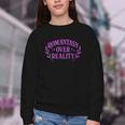 Romantasy Book Reader Aesthetic With Fantasy Feels Youth Crewneck Sweatshirt