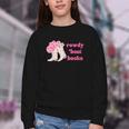 Rowdy 'Bout Books Cowboy Lovers Youth Crewneck Sweatshirt