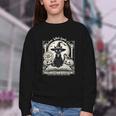 Salem Witch Book Club Vintage Halloween Cat Book Lover Youth Crewneck Sweatshirt Salem Witch Book Club Vintage Halloween Cat Book Lover Youth Crewneck Sweatshirt