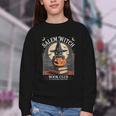 Salem Witch Book Club All Witches Welcome Halloween Reading Youth Crewneck Sweatshirt Salem Witch Book Club All Witches Welcome Halloween Reading Youth Crewneck Sweatshirt