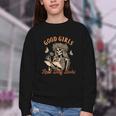 Smut Reader Spicy Romance Good A Girls Read Dirty Books Youth Crewneck Sweatshirt